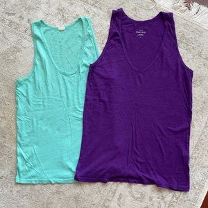 J.Crew tank tops